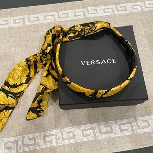 Versace Scarf Headband
